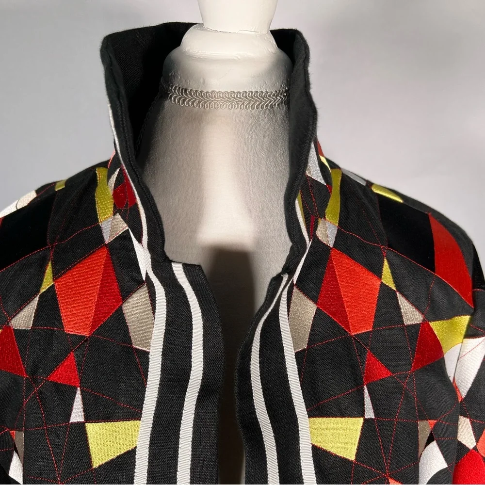 Linda Allard Ellen Tracy Linen jacket - Picture 7 of 7